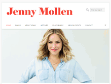 Tablet Screenshot of jennymollen.com